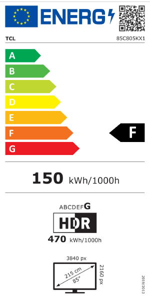 TELEVISOR LED TCL 85C805